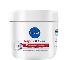 Nivea Repair & Care 12% Glycerin + Vitamin E Cream -   