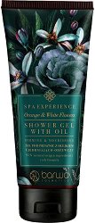 Barwa Spa Experience Orange & White Flowers Shower Gel -   