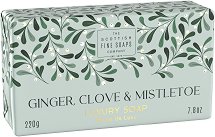 English Soap Company Ginger, Clove & Mistletoe Soap - 